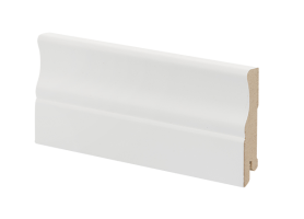 Плинтус напольный МДФ белый К-14 Ликорн 82х16 мм