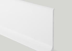 Плинтус алюминиевый крашеный Profilpas 90/6SF белый матовый 78110 сапожок 2000×60×10