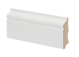 Плинтус напольный МДФ белый К-11 Ликорн 80х22 мм