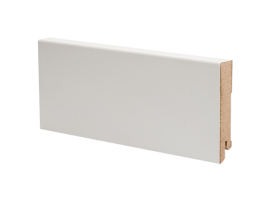 Плинтус напольный МДФ светло-серый К-06 Ликорн 80х16 мм