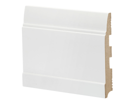 Плинтус напольный МДФ белый К-13 Ликорн 150х22 мм