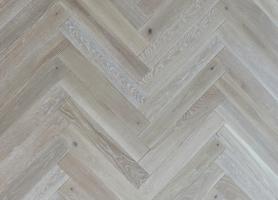 Паркетная доска английская Ёлка Oak Alaska