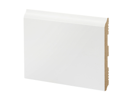 Плинтус напольный МДФ белый К-18.133 Ликорн 133х12 мм