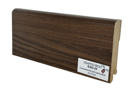В302-24 Скандинавский дуб коричневый напольный плинтус МДФ