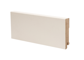 Плинтус напольный МДФ кремовый К-06 Ликорн 80х16 мм