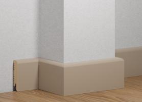 Плинтус напольный МДФ Ликорн К-02 Бежево-серый 70х16х2050 мм