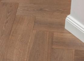 Паркетная доска английская Ёлка Oak Thermo Naturel