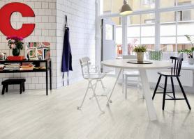 Трехполосная паркетная доска Дуб Сахар