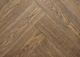 Инженерная доска Golden Wood Дуб Шоколад (Елочка)