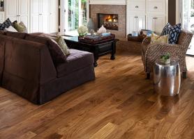 Трехполосная паркетная доска Орех Grand 138 Festive