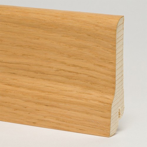 Плинтус деревянный Pedross дуб сапожок 2500×80×20
