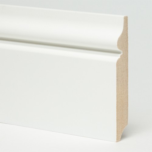 Плинтус МДФ под покраску Evrowood PN 100 фигурный 2000×100×16