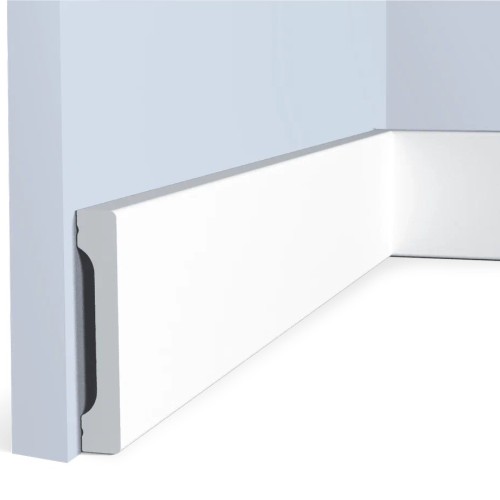 Плинтус дюрополимерный под покраску Hiwood B70V1 прямой 2000×70×12